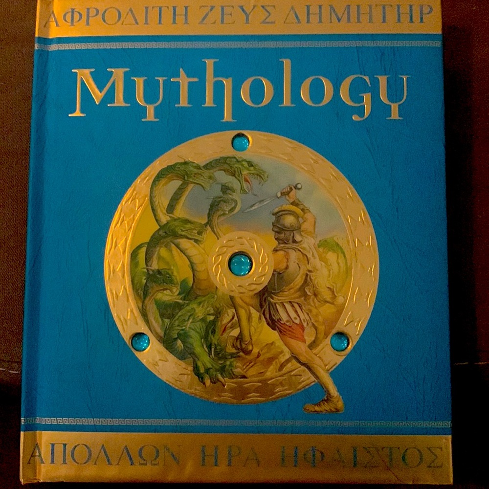🌿Hardback Book: THE GODS, HEROES, & MONSTERS OF ANCIENT GREECE: MYTHOLOGY